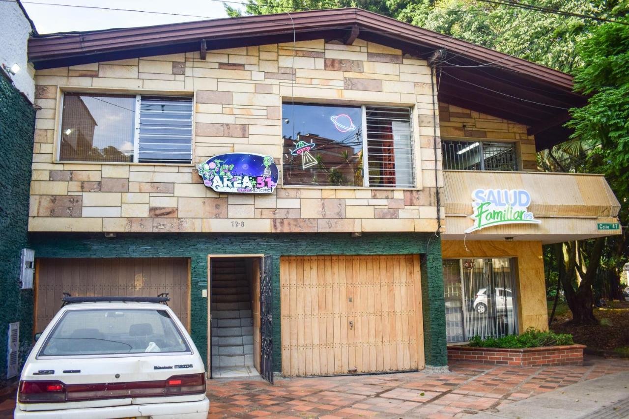Area 51 Hostel Medellín Eksteriør billede
